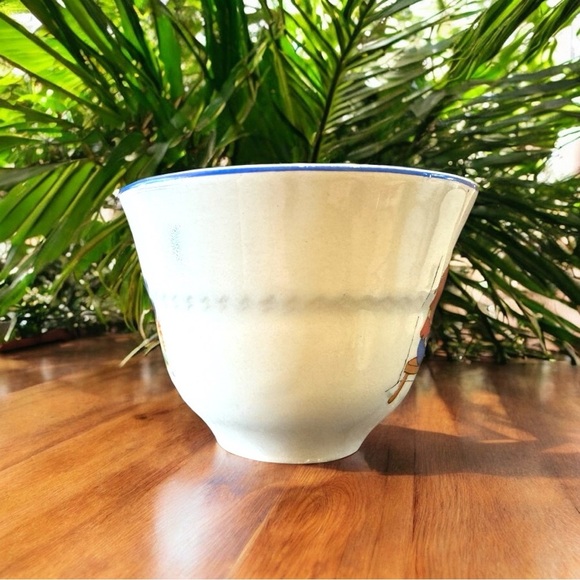 VINTAGE H&K Tunstall Little Jack Horner and Picnic Scene Tea Cup Made in England - Picture 5 of 12